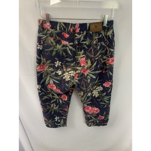 Lauren jeans women’s floral sz 6p ankle chino pants - Picture 2 of 5